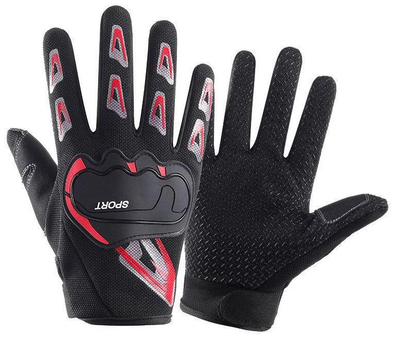 

Велоперчатки BR-S Sport мужские спортивные черные р. L 1548324379