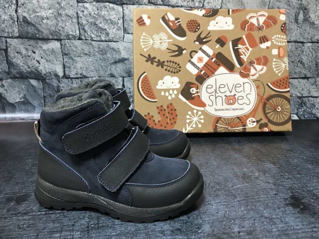 

Ботинки 11Shoes 55-148.920.940 27 (17.5 см) Синие