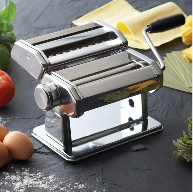 

Лапшерезка тестораскатка с насадкой для равиоли Pasta Machine RB-911