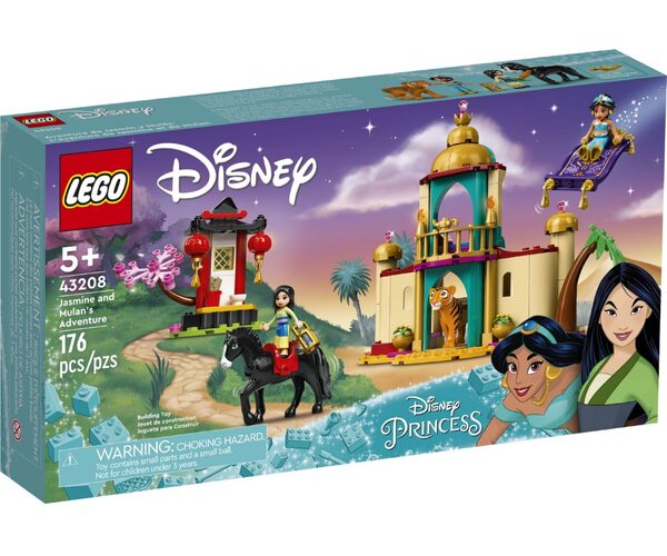 

Конструктор LEGO Disney Princess Приключения Жасмин и Мулан (43208)