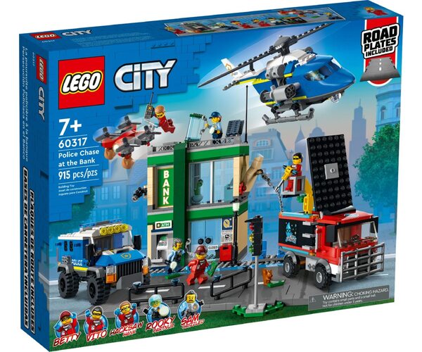 

Конструктор LEGO City Полицейская погоня в банке (60317)