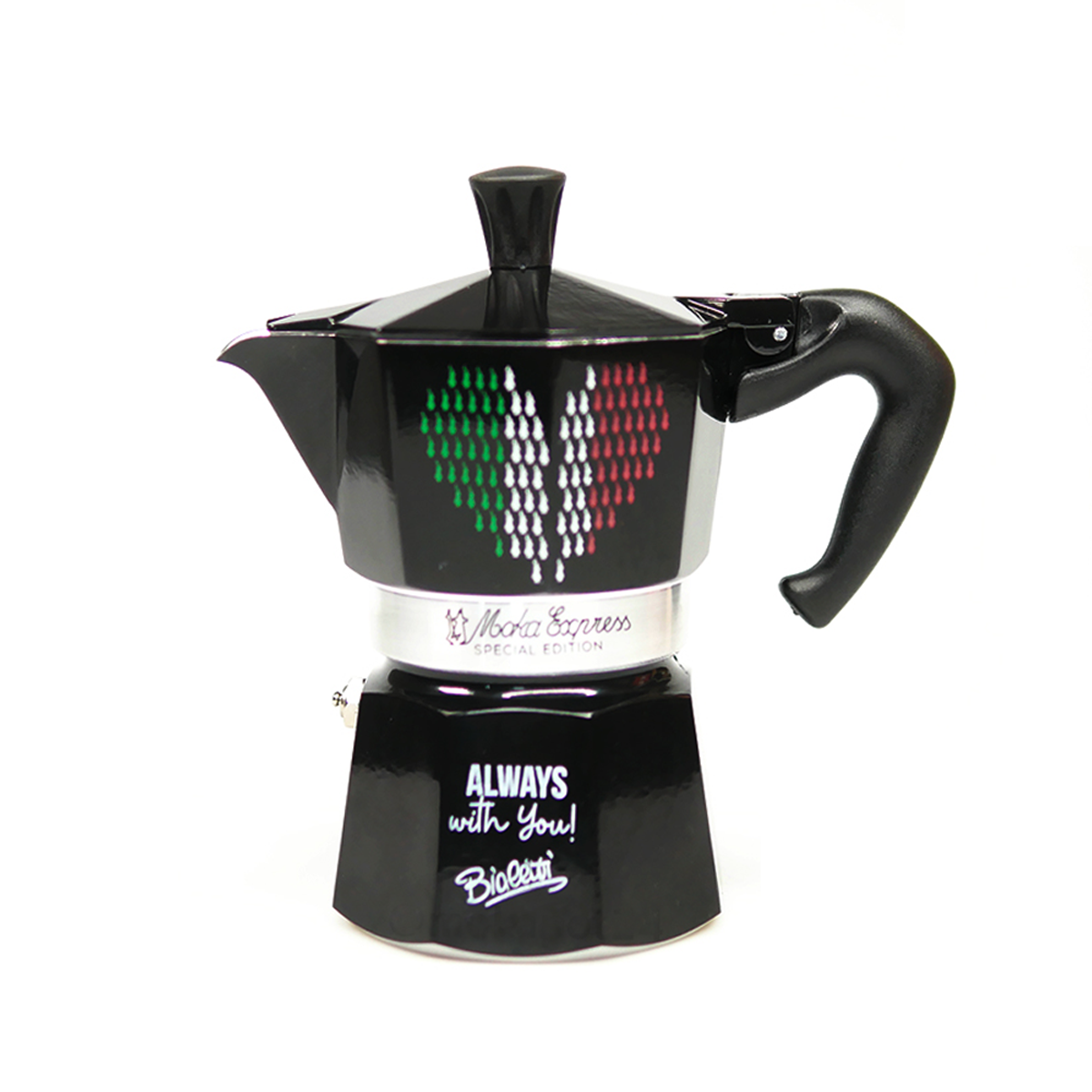 

Гейзерная кофеварка BIALETTI MOKA EXPRESS Special Edition Black 3TZ