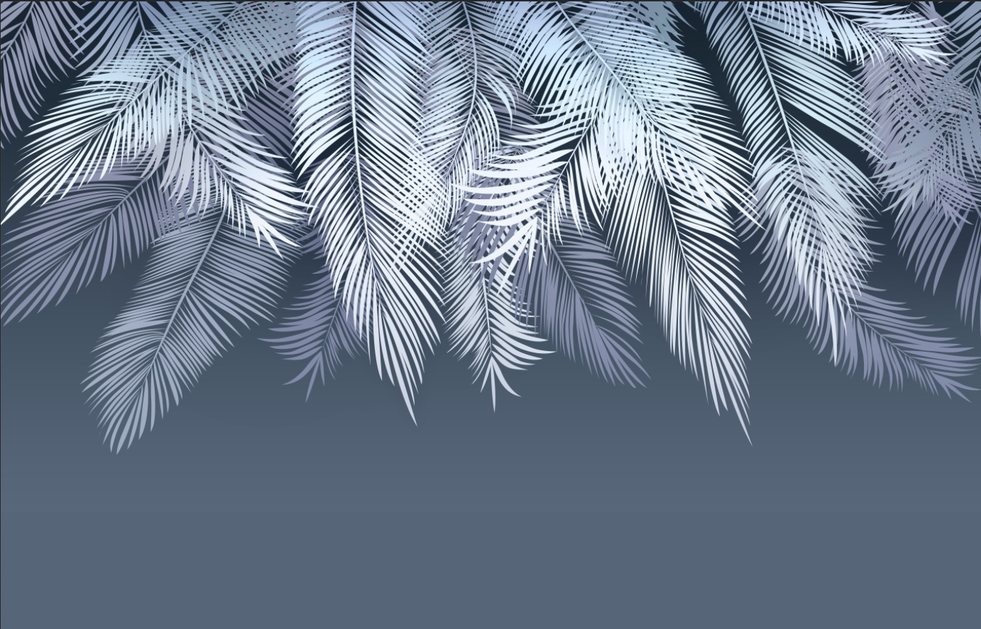 

Фотообои ArtSide Перья на синем фоне (5040220209p) Венеция
