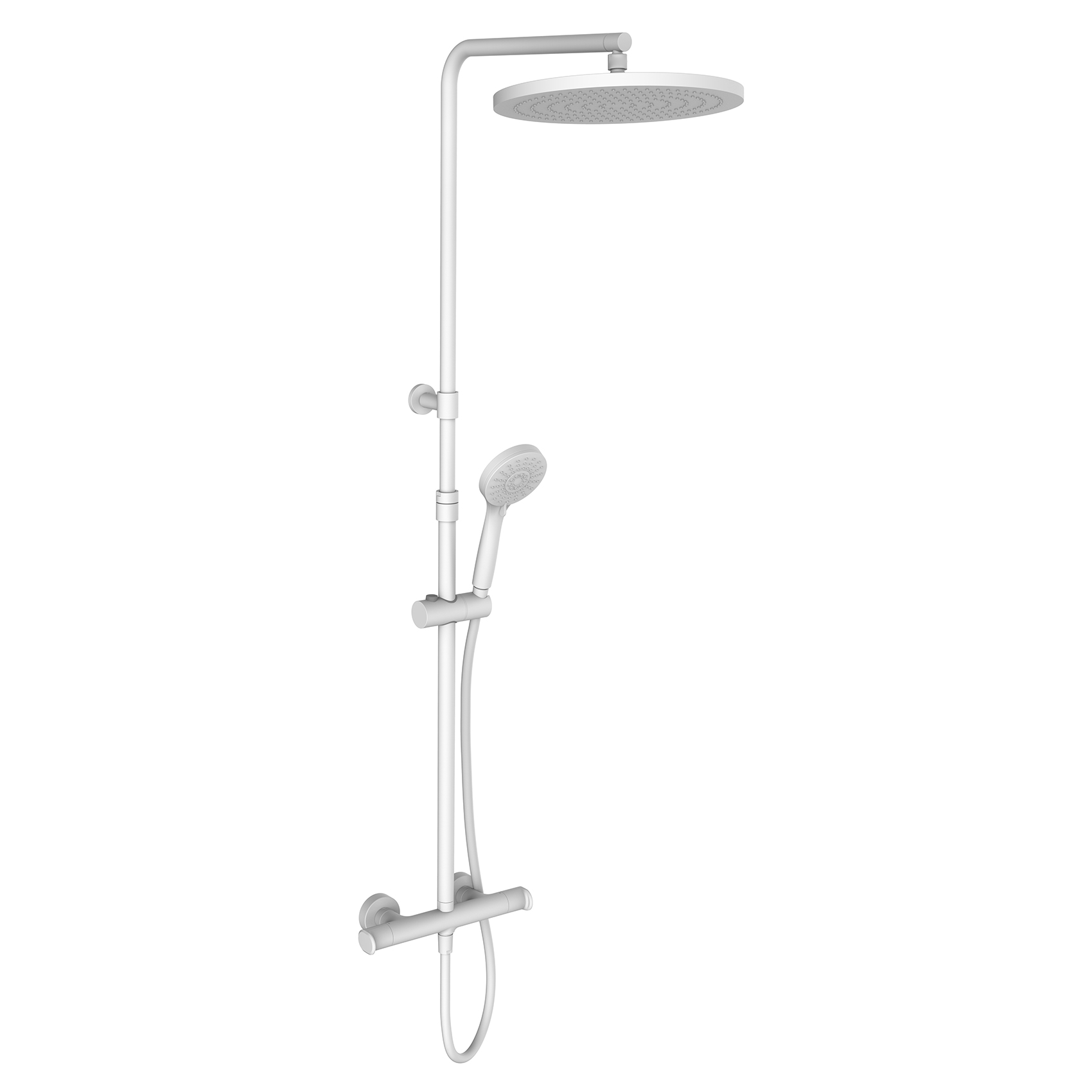 

LVC8202A4Q Комбинированный душ C82 LINEAVIVA CISAL, белый матовый