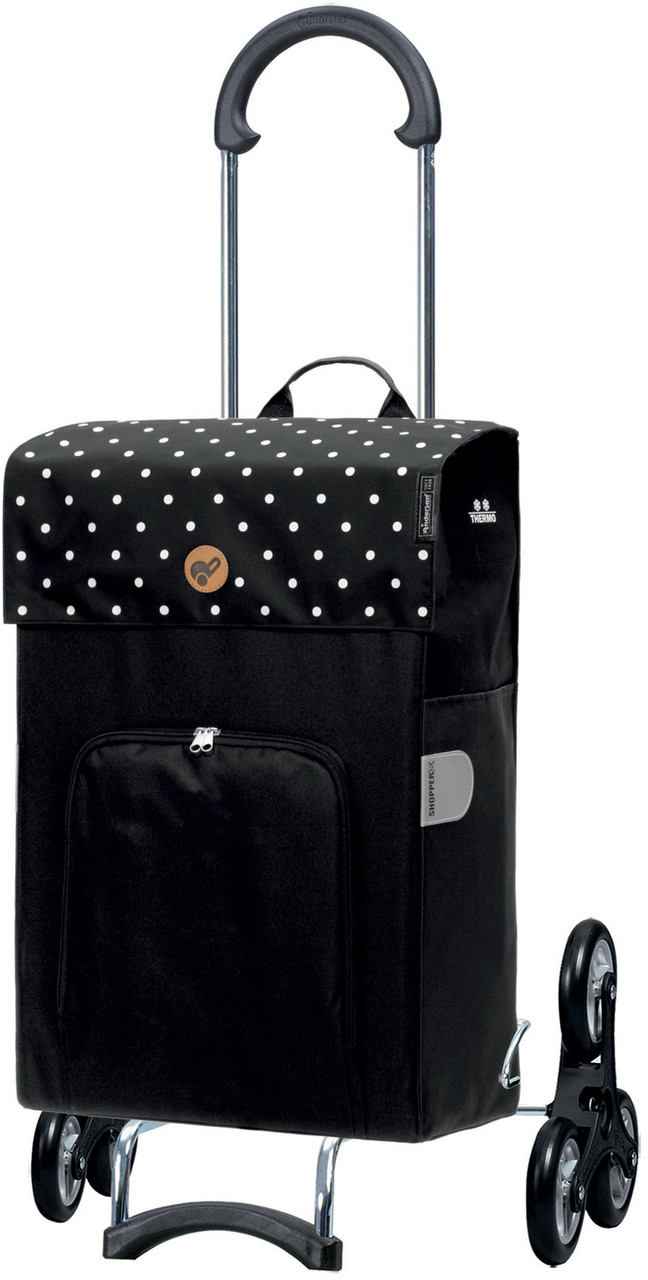 

Сумка-тележка Andersen Treppensteiger Scala Shopper Malit Black (119-044-80)