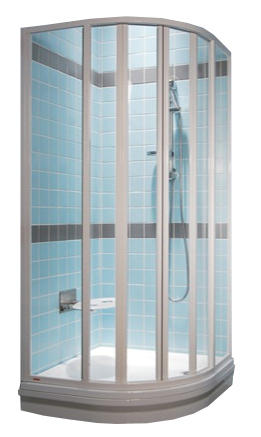 

SKKP 6-80 195 (Transparent) White Душевой уголок