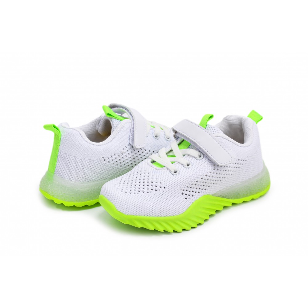 

Кросівки ERRA L-255-4WHITE-GREEN 30 Біло-зелений (2000904057047)