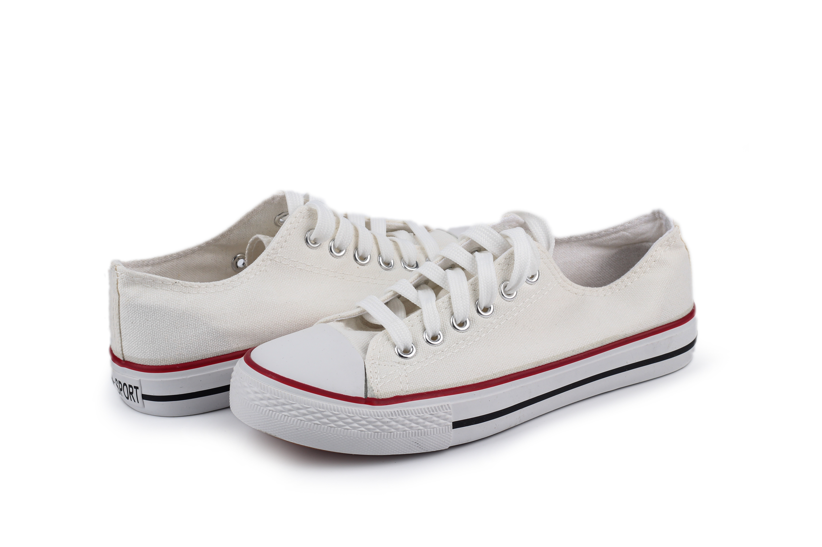 

Кеди FASHION 36 Білі B01DWHITE-RED