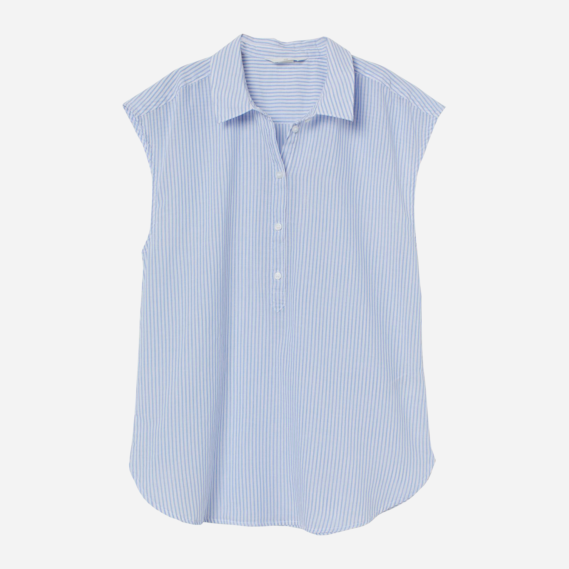 

Блузка H&M 6906179abr  Голубая, Блузка H&M 6906179abr 34 Голубая