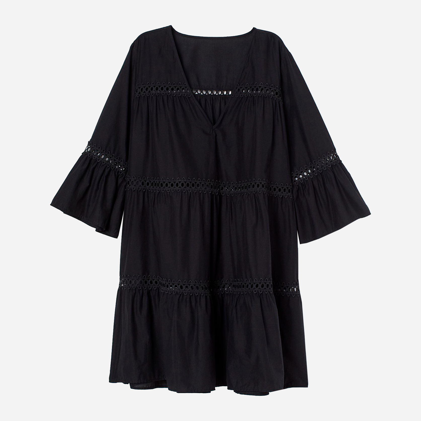 

Платье H&M 8126681abr / Черное, Платье H&M 8126681abr XS/S Черное