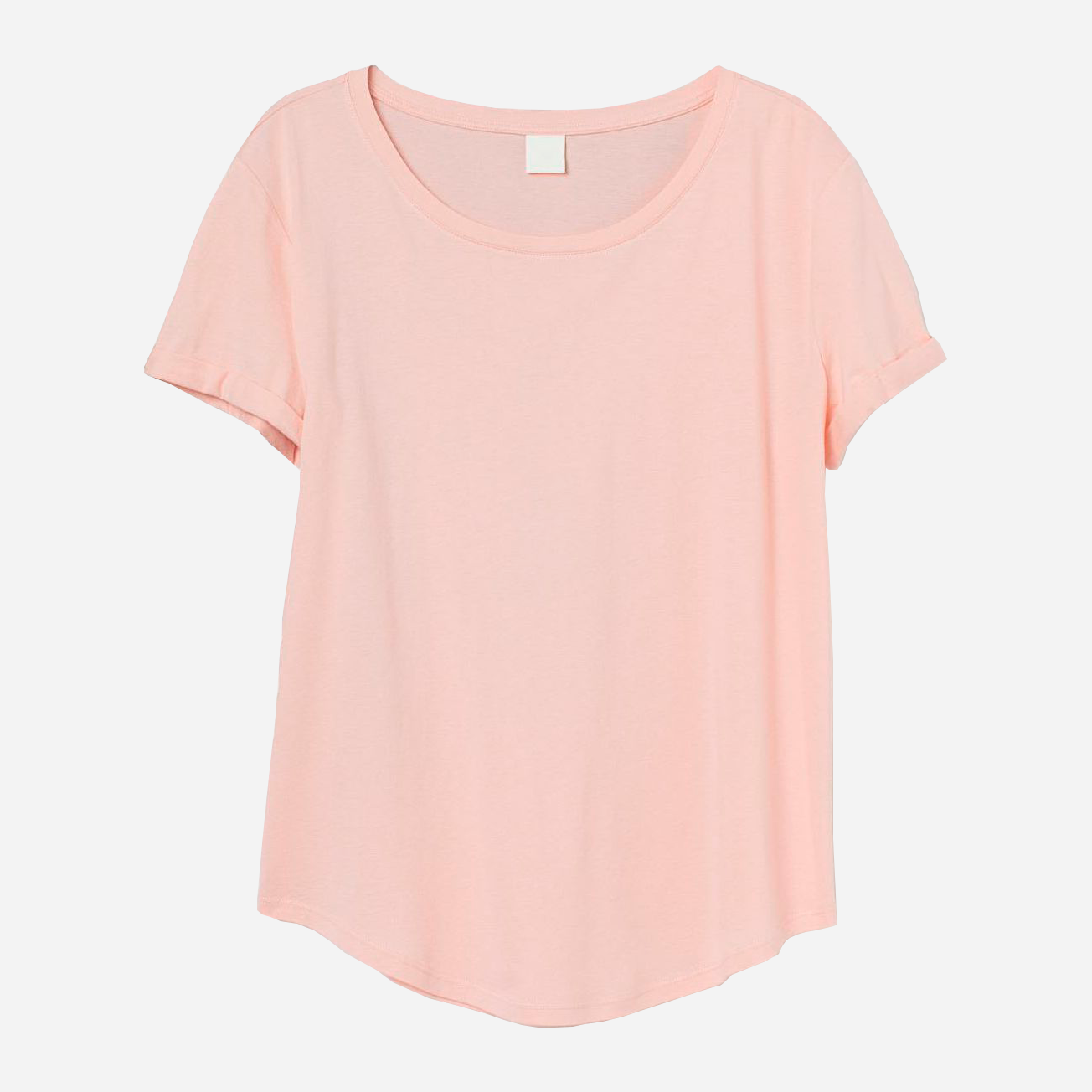 

Футболка H&M 9001762sm  Персиковая, Футболка H&M 9001762sm XL Персиковая