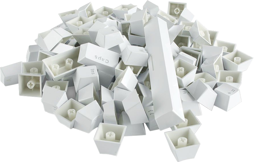 

Набор кейкапов GLORIOUS ABS - DS104 Key - US layout, black (G-104-White)