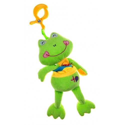 

Подвеска плюшевая музыкальная Akuku A0391-FROG