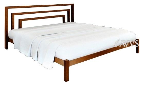 

Полуторная кровать Метакам Brio-1 металлическая 200x120 см Коричневая