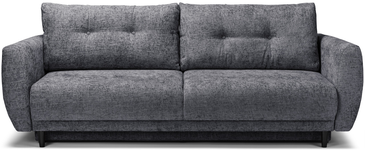 

Раскладной диван Carveli Emma Steel gray 3-местный прямой в мягкой обивке
