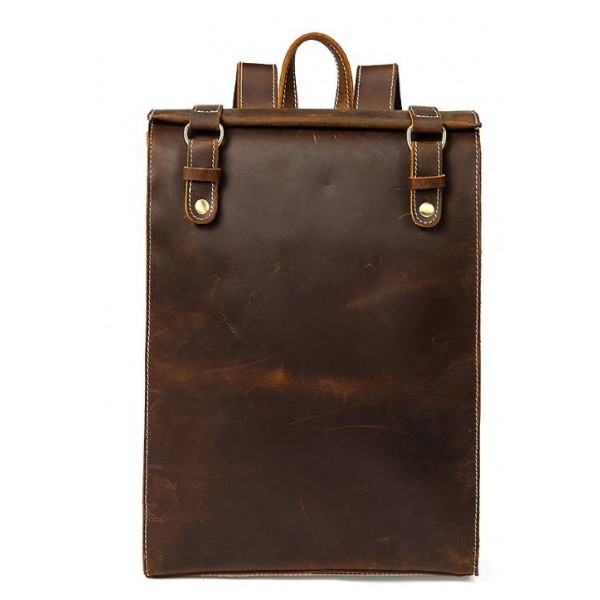 

Рюкзак кожаный дорожный Vintage 14796 Коричневый