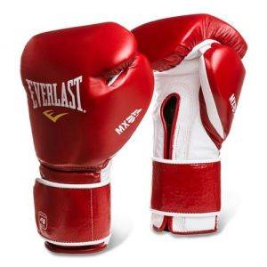 

Перчатки Everlast MX Hook Loop Training Gloves 14 унций Красные