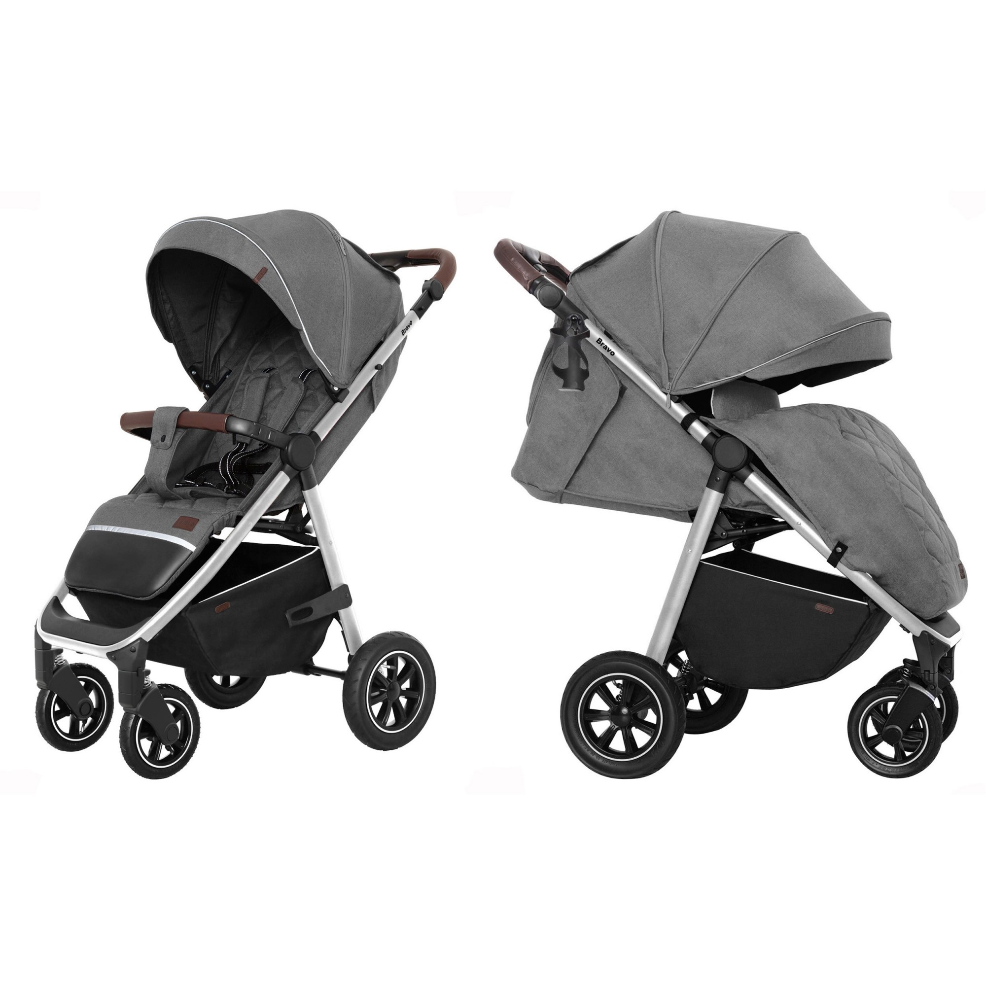 

Прогулянкова коляска CARRELLO Bravo CRL-5512 Elephant Grey