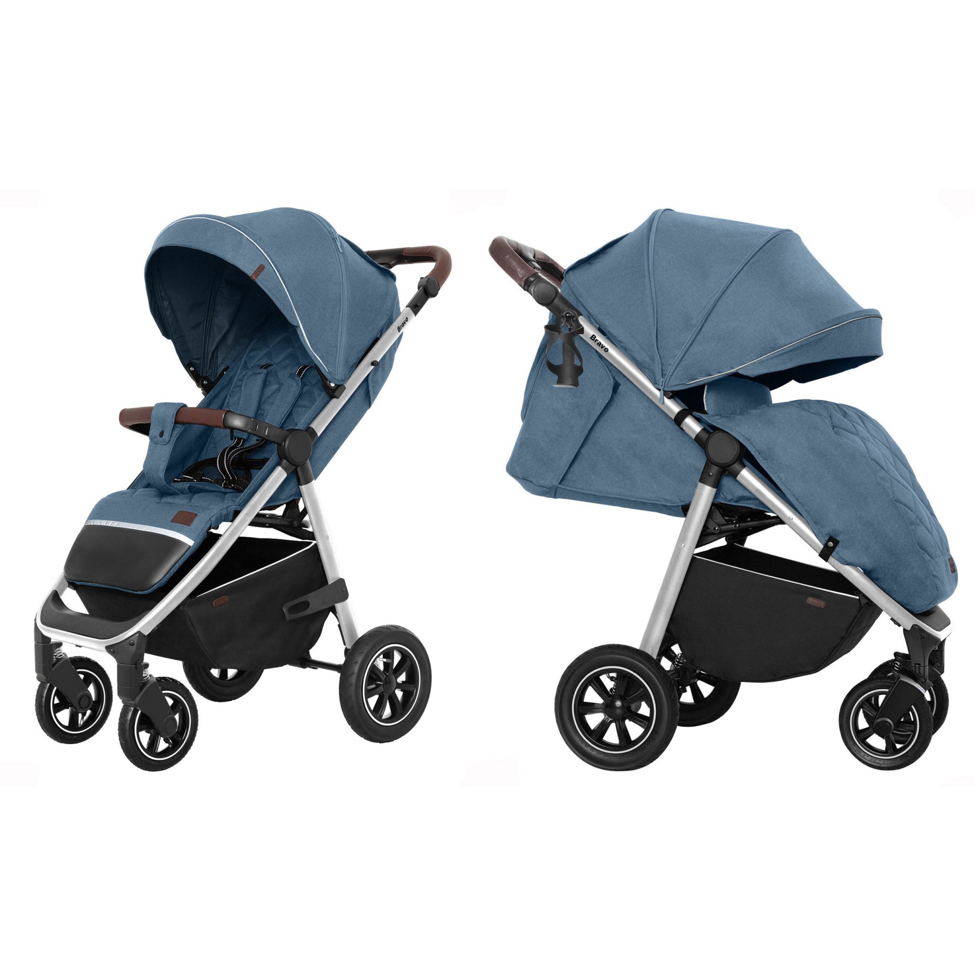 

Прогулянкова коляска CARRELLO Bravo CRL-5512 Pacific Blue