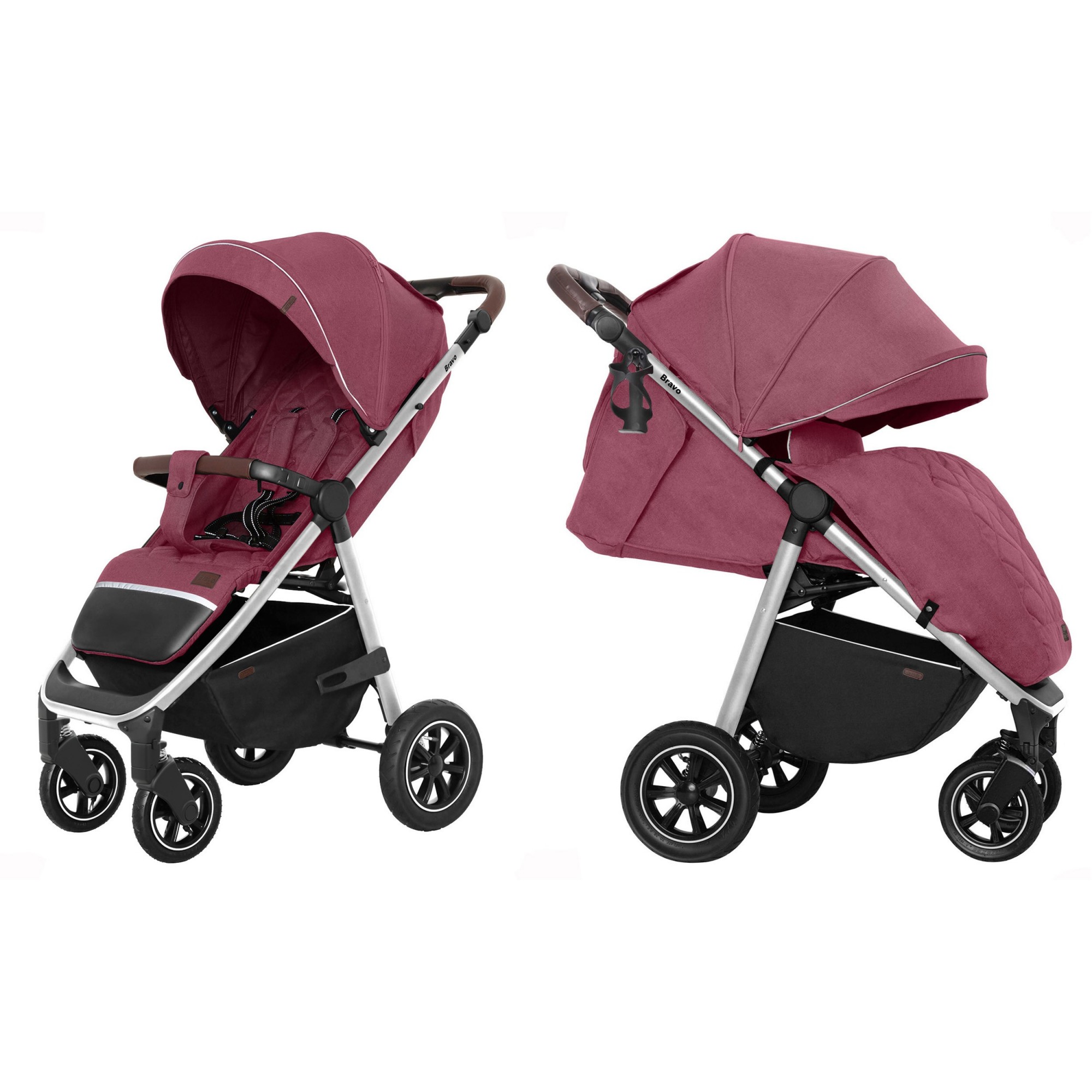 

Прогулянкова коляска CARRELLO Bravo CRL-5512 Chili Red