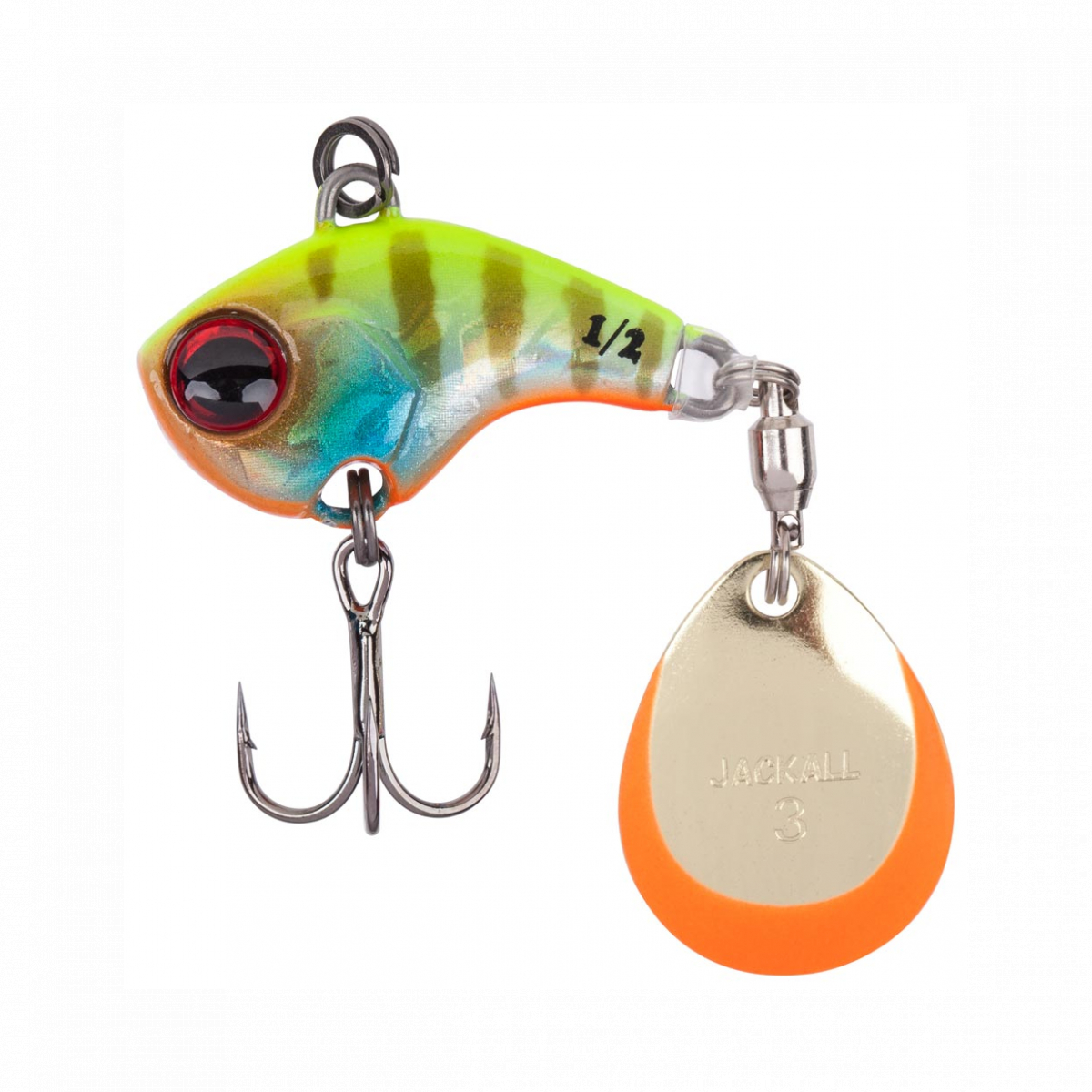 

Тейл-спиннер Jackall Deracoup 1/2oz 14g Chartreuse Back Bluegill