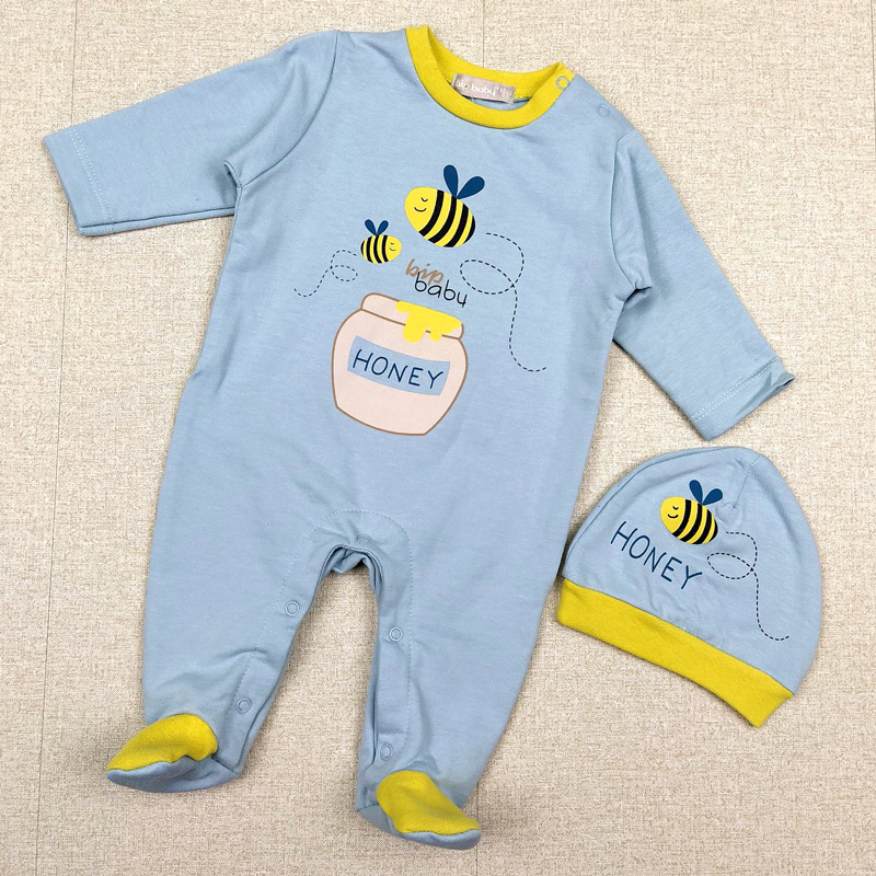 

Человечек с шапочкой Bip Baby 783439 56 см голубой