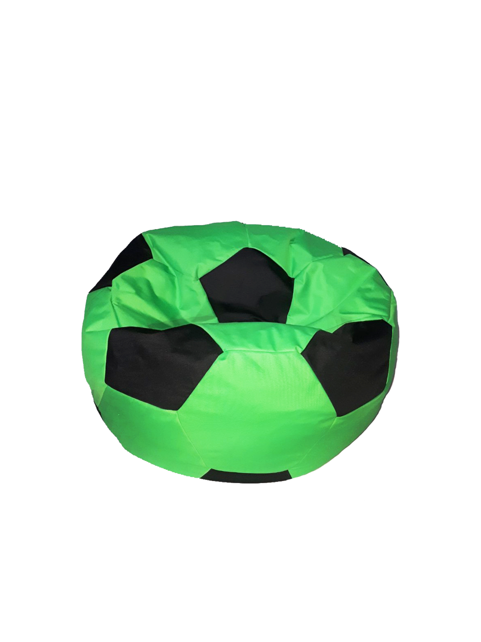 

Кресло-мешок Ecobag Мяч 110 Салатовый/Черный