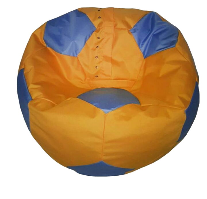 

Кресло-мешок Ecobag Мяч 110 Желтый/Синий