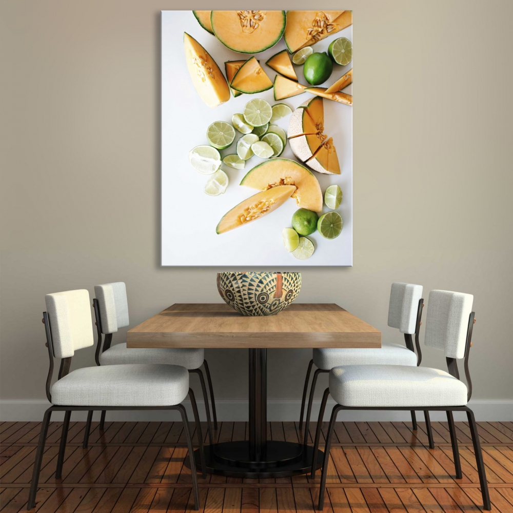 

Картина на холсте Для кухни Melon 45х60 см.