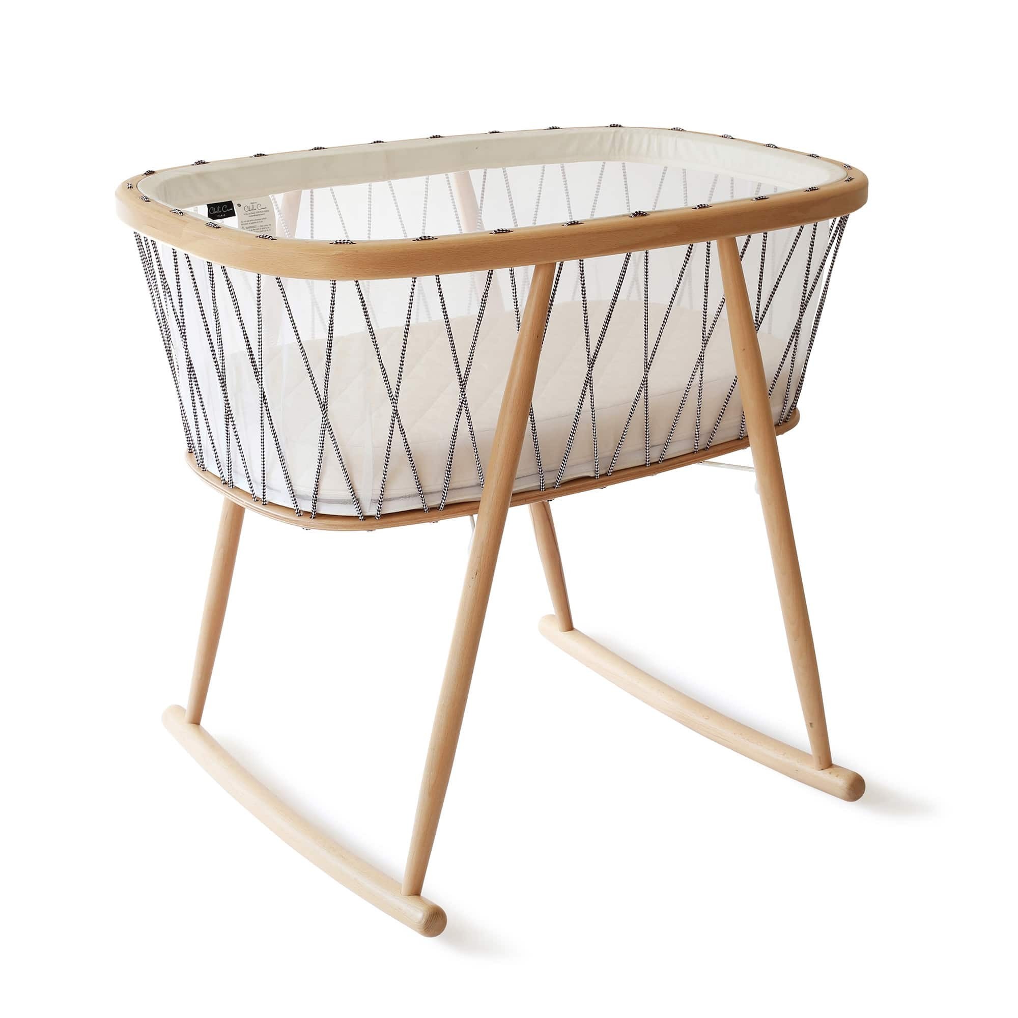 

Детская колыбель Charlie Crane Kumi Mesh Cocoon Black and White, CCKUMIMCBW