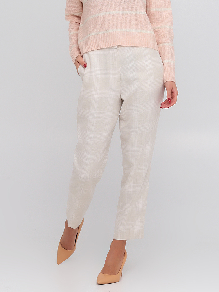 

Брюки H&M 08065281  (175/84А) Белые, Брюки H&M 08065281 44 (175/84А) Белые
