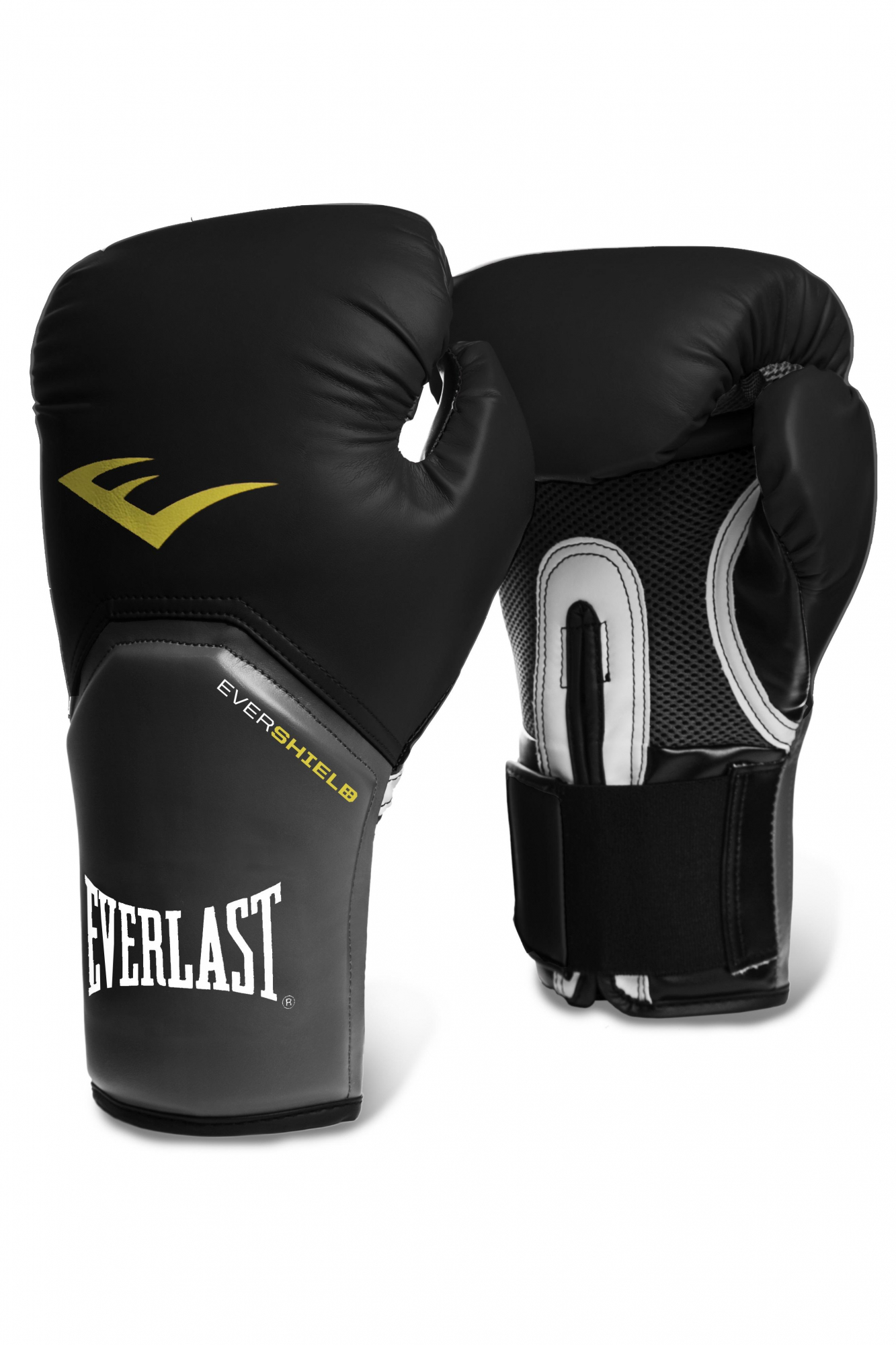 

Боксерские перчатки с антибактериальной пропиткой 14 унций Everlast Черный