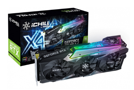 

Видеокарта Inno3D GeForce RTX 3070 ICHILL X4 (Limited Hash Rate) (C30704-08D6X-1710VA35H)