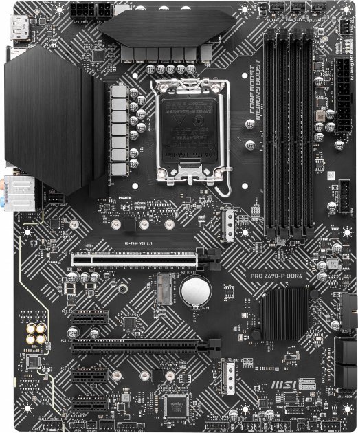 

Материнская плата MSI PRO Z690-P DDR4 (PRO_Z690-P DDR4)