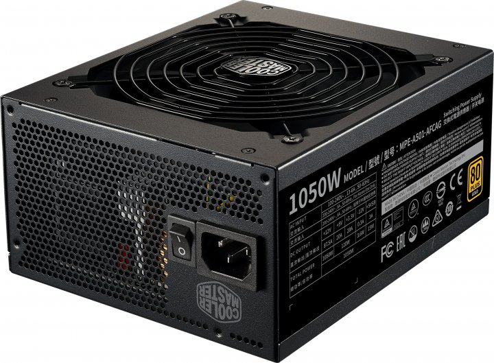 

Блок питания CoolerMaster MWE 1050 Gold V2 FM 1050W (MPE-A501-AFCAG-EU)