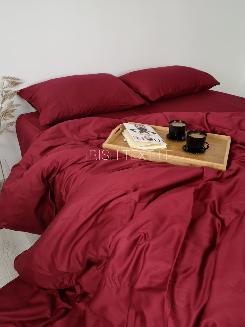 

Комплект постельного белья Botsi Home Сатин Wine 200x220