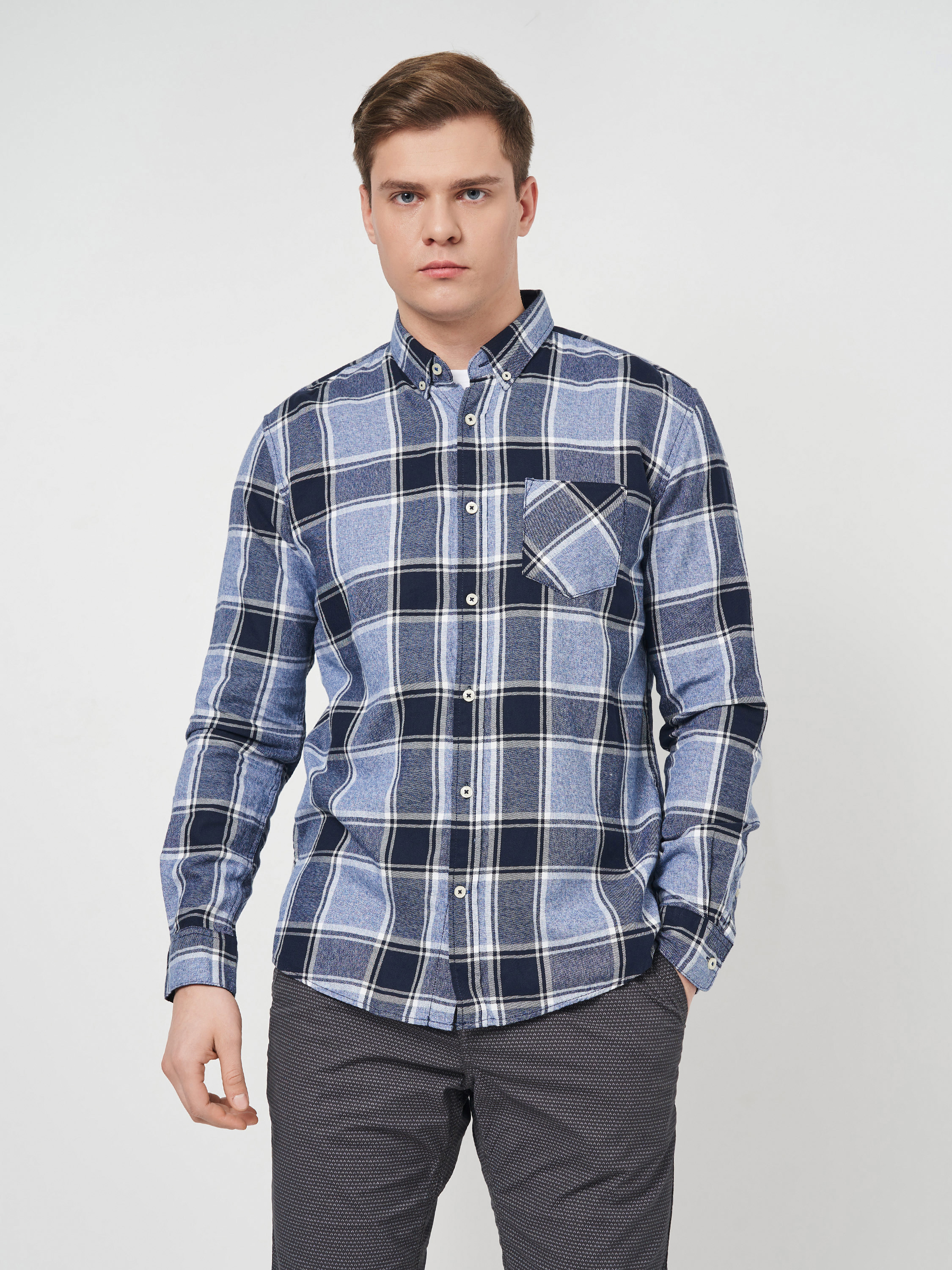 

Рубашка Tom Tailor 1017245  В клетку, Рубашка Tom Tailor 1017245 XL В клетку