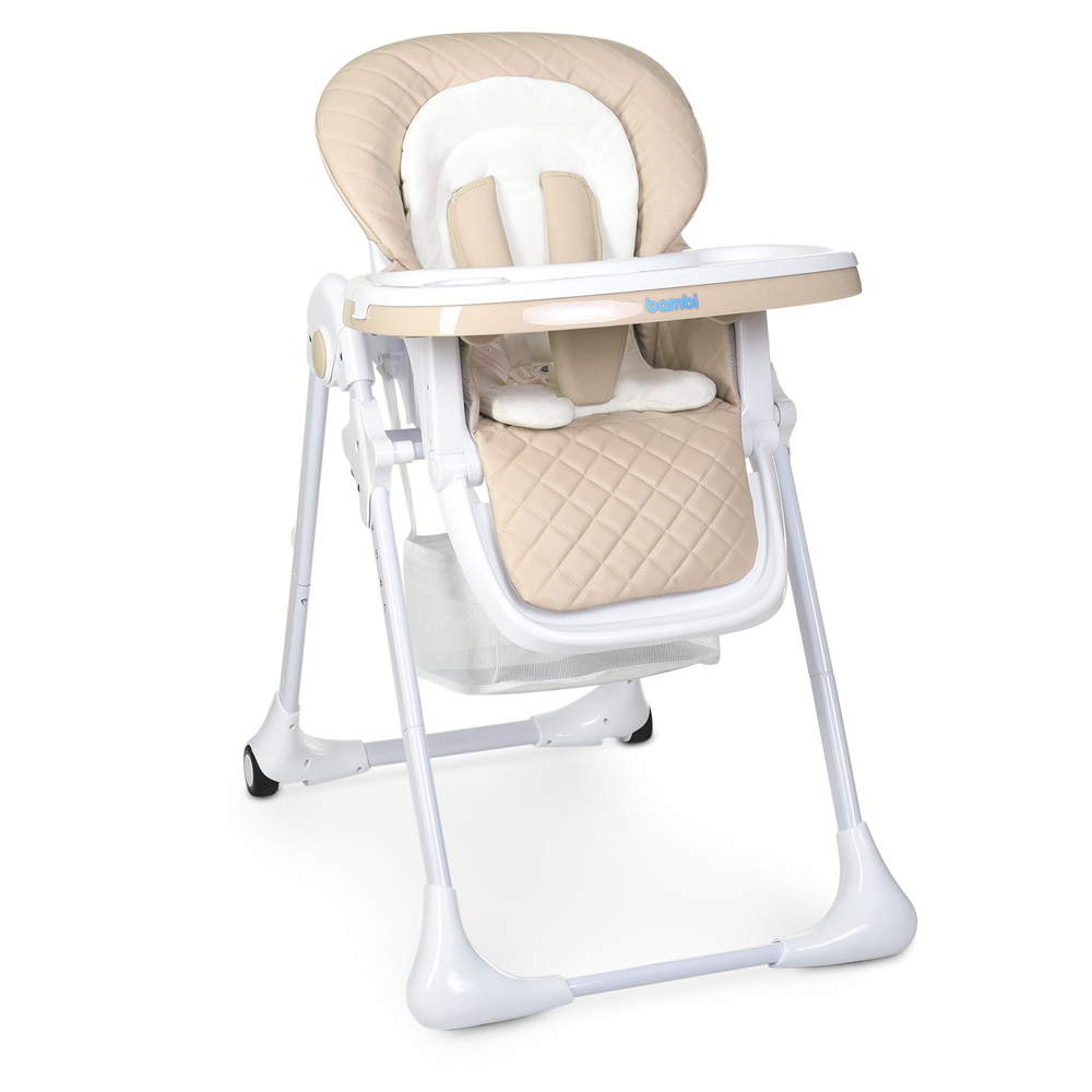 

Стульчик для кормления Bambi New M 3890 Light Gray QT (M 3890)