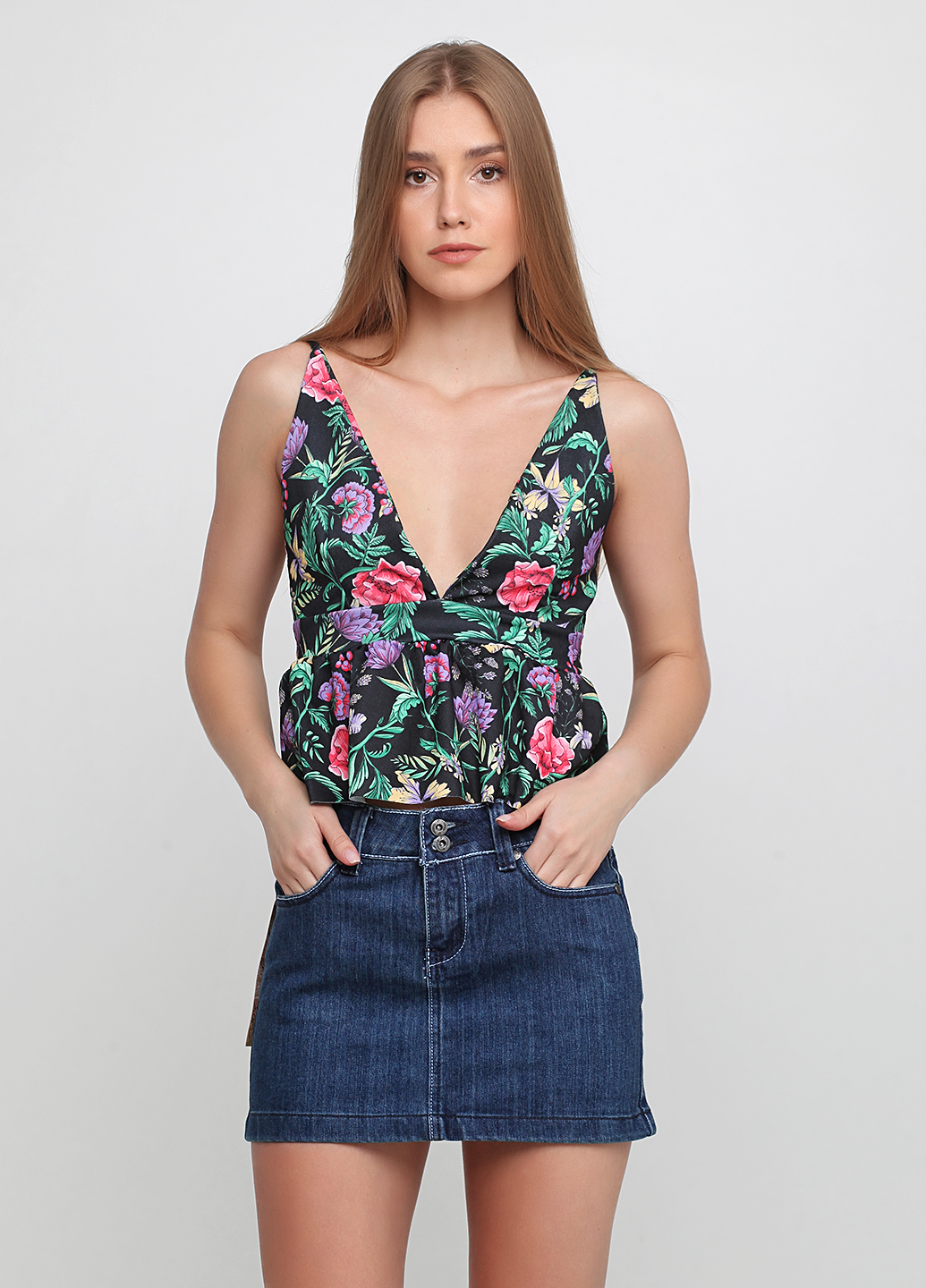 

Топ boohoo 38 Черный JC1131627_04