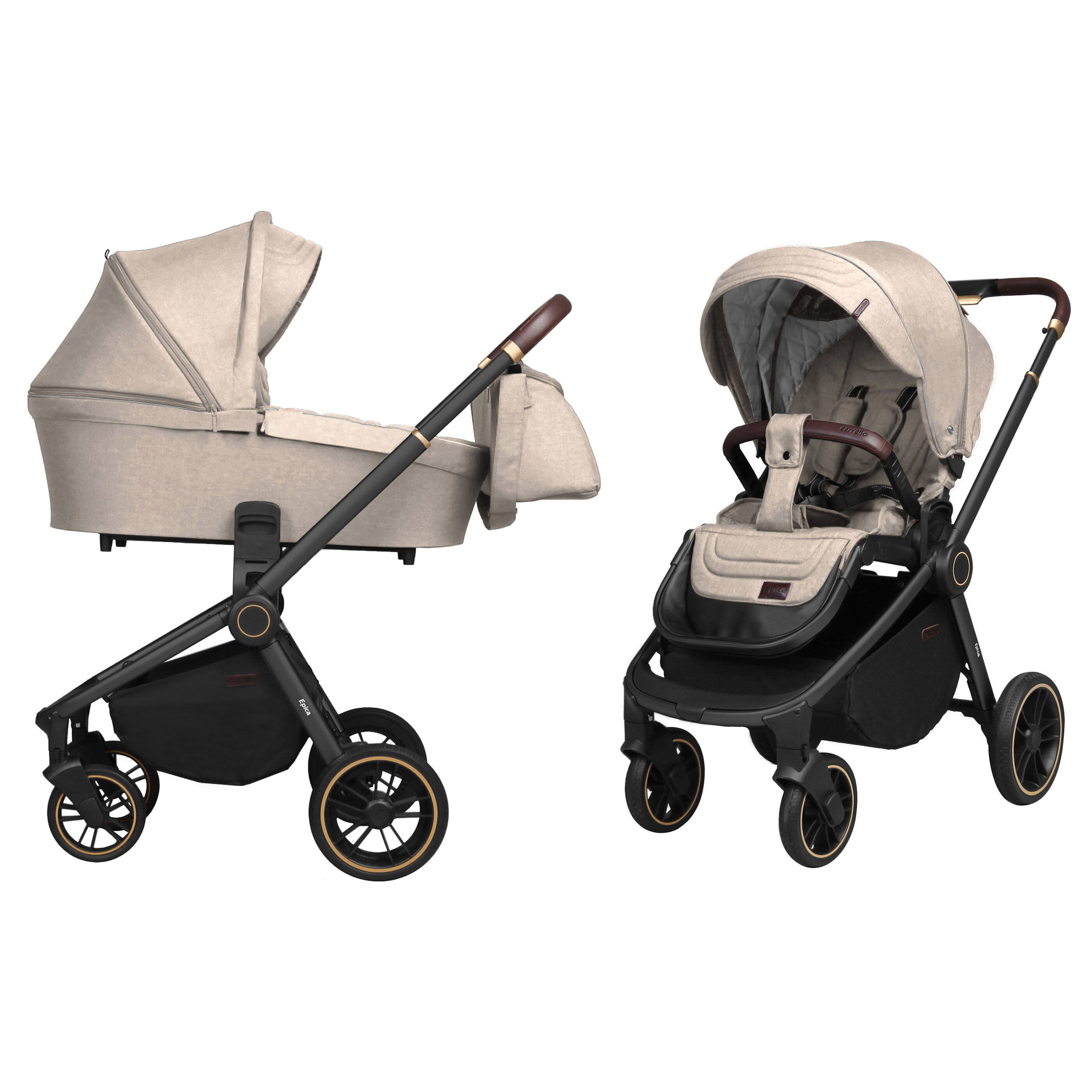 

Универсальная коляска Carrello Epica Almond Beige (CRL-8510/1)