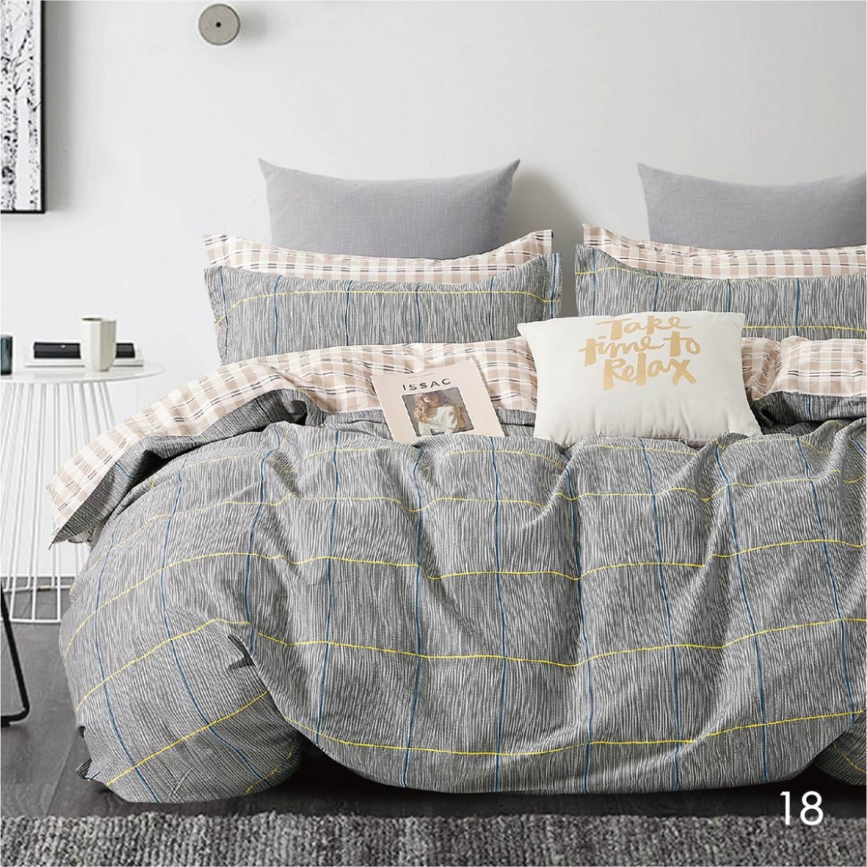 

Постельное белье Isleep Сатин Twill 18 Полуторный