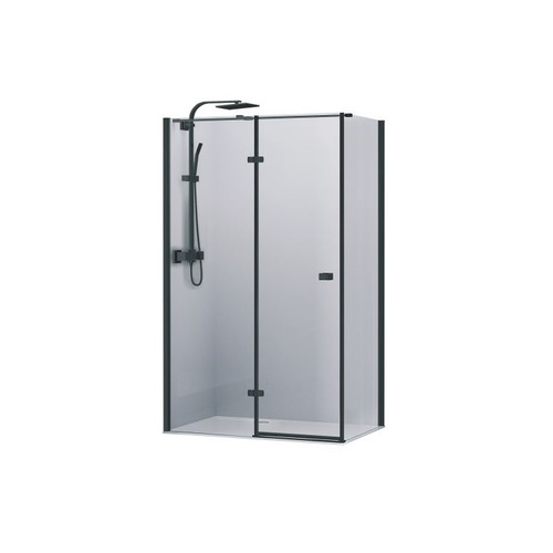 

Душова кабіна DEVIT UP FEN2310BL 120х80 см. ліва, скло прозоре, профіль - чорний матовий