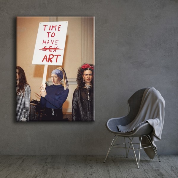 

Картина на холсте Урбан Арт Time to Have Art 50х65 см.