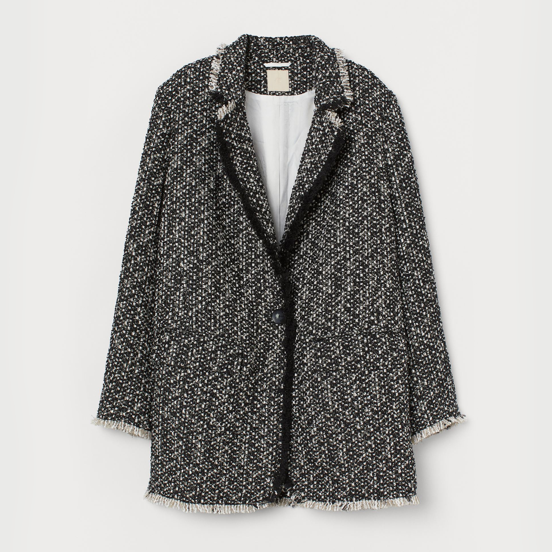 

Пиджак H&M 0807831002  (165/88А) Черный, Пиджак H&M 0807831002 38 (165/88А) Черный