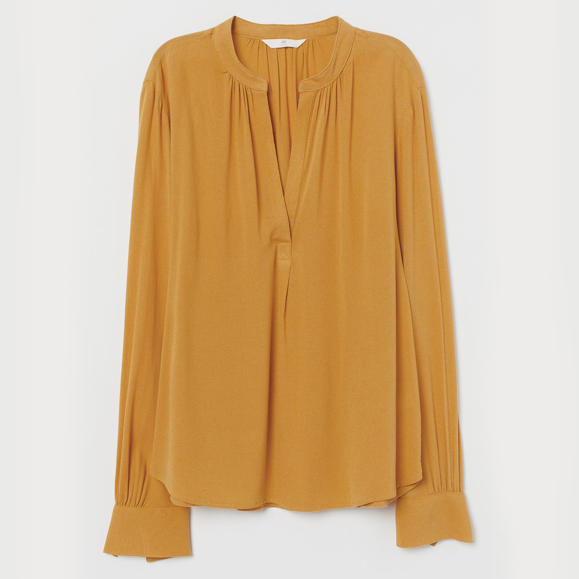 

Блузка H&M 0787260005  (165/84А) Желтая, Блузка H&M 0787260005 36 (165/84А) Желтая