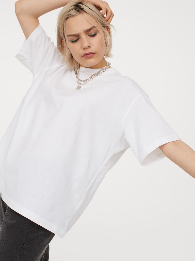 

Футболка H&M 0806388002  (160/80А) Белая, Футболка H&M 0806388002 XS (160/80А) Белая
