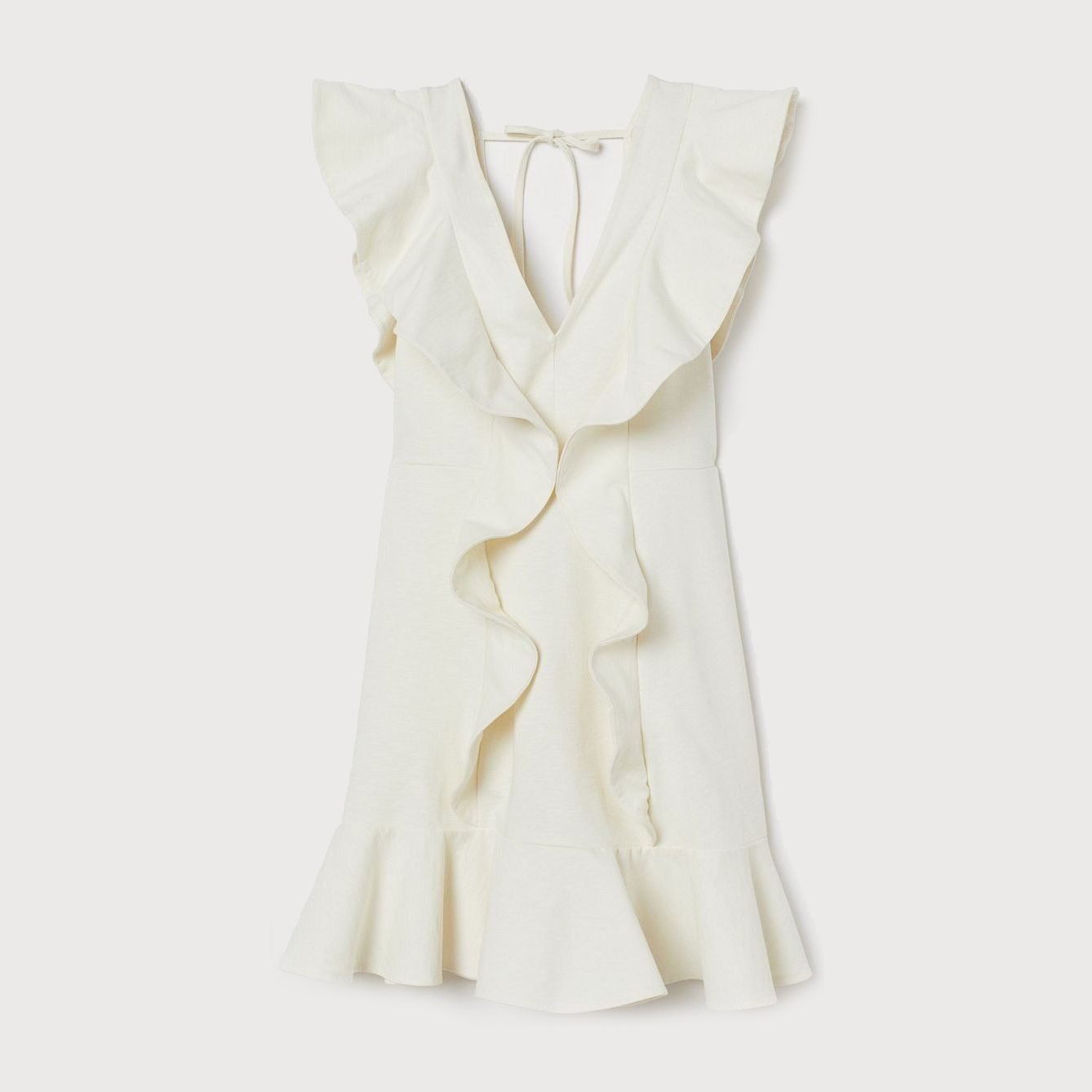 

Платье H&M 0747637  Молочное, Платье H&M 0747637 50 Молочное