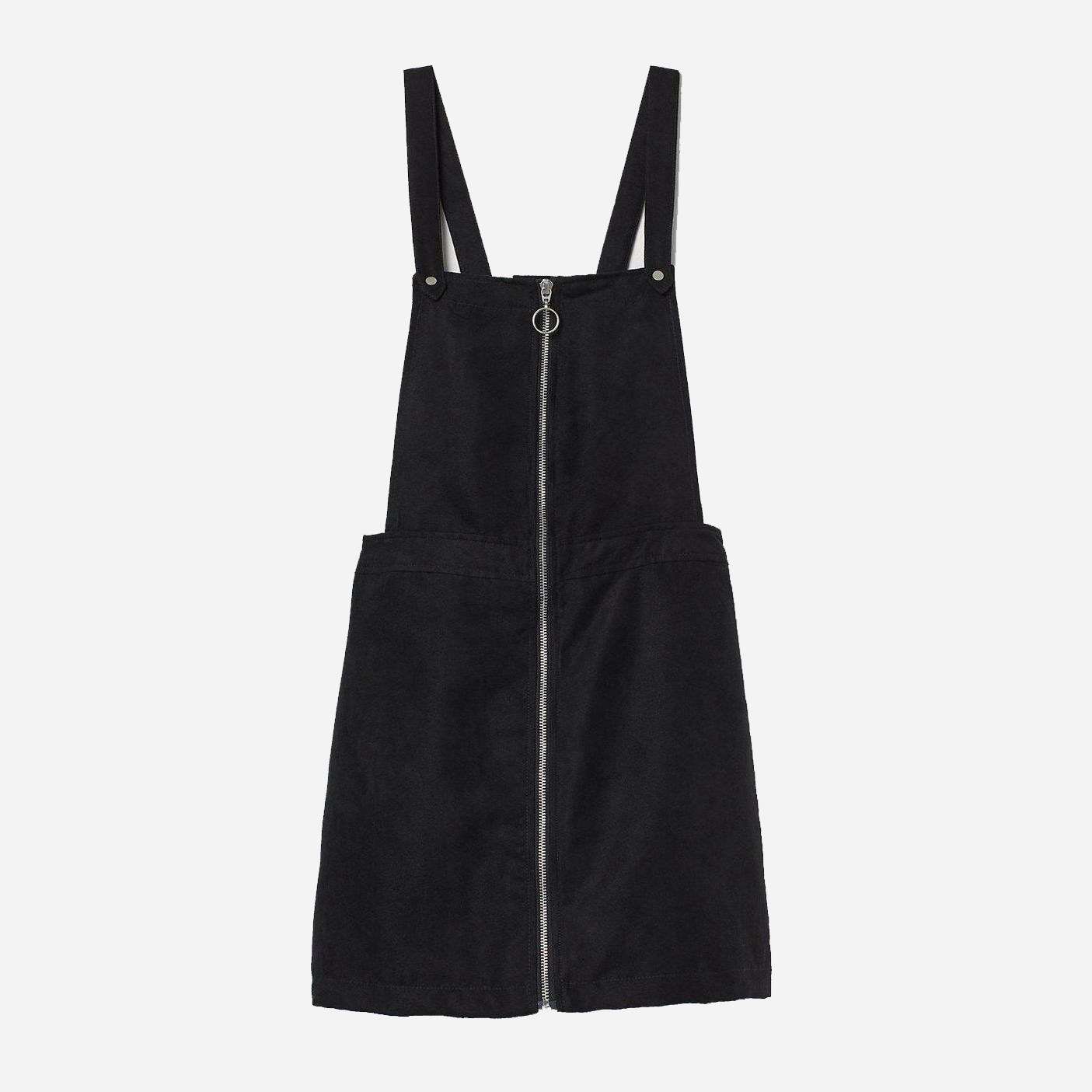 

Сарафан из искусственной замши H&M 0766955  Черный, Сарафан из искусственной замши H&M 0766955 38 Черный