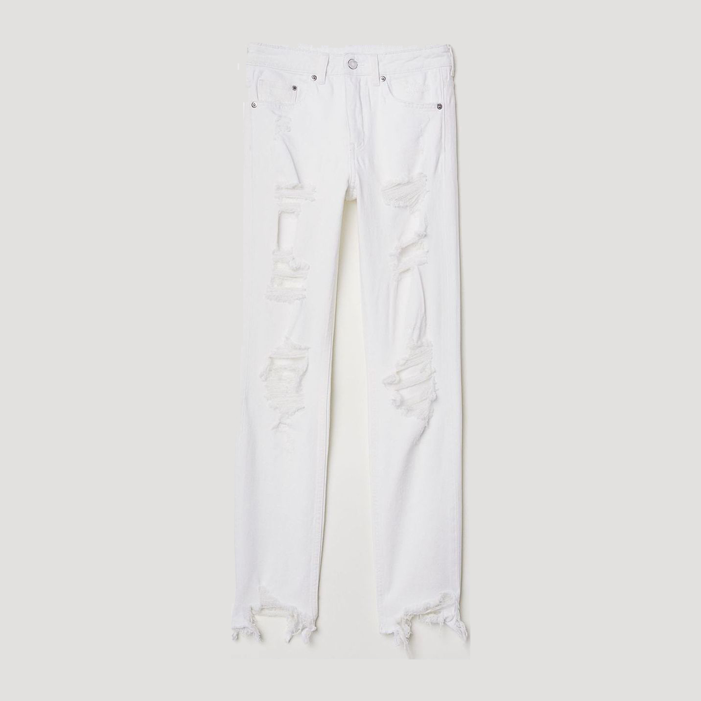 

Джинсы H&M 0413029-02  Белые, Джинсы H&M 0413029-02 30 Белые
