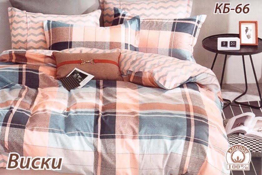 

Постельное белье комплект из Бязи "Виски". Размер Евро, для Стандартной подушки (TIR_2314-453 E-SP)